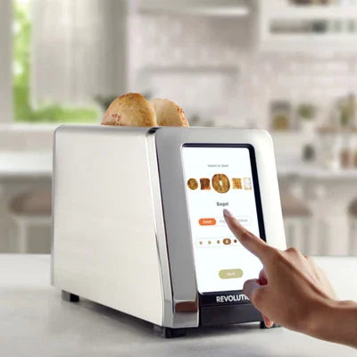 High-speed touch screen toaster