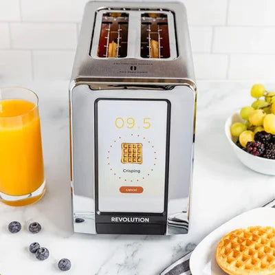 High-speed touch screen toaster