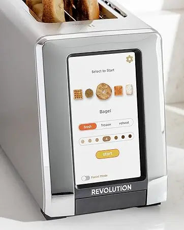 High-speed touch screen toaster