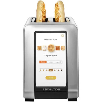 High-speed touch screen toaster