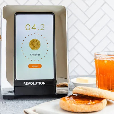 High-speed touch screen toaster